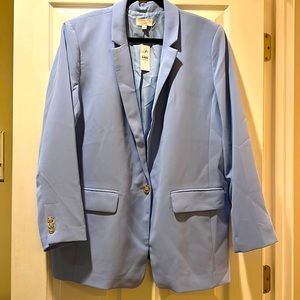 🆕 Loft blazer size 18, nwt, light blue/periwinkle
